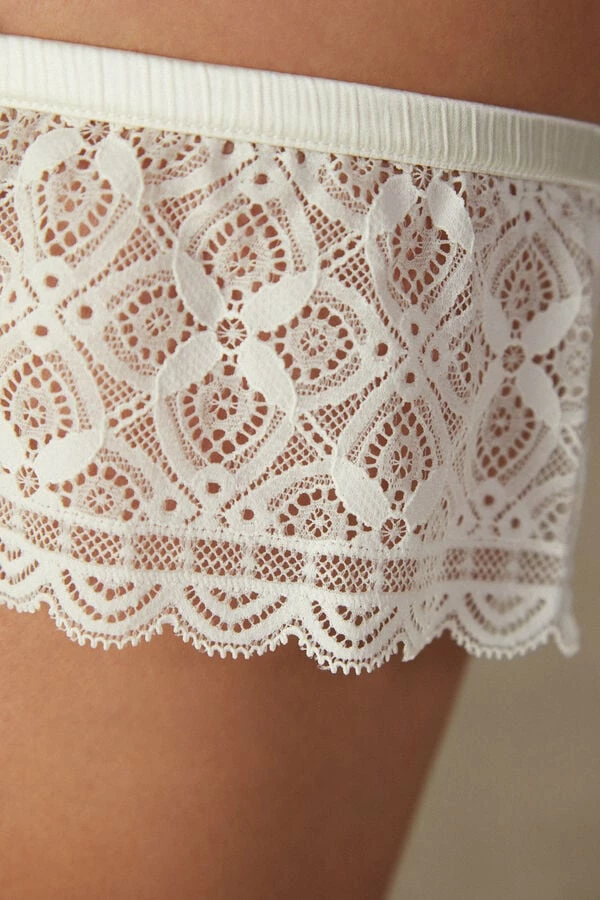 Brand new 😍 Intimissimi 👩 Women Lace Garter Talc White 🔥 2 Brand new 😍 Intimissimi 👩 Women Lace Garter Talc White 🔥 - Image 2