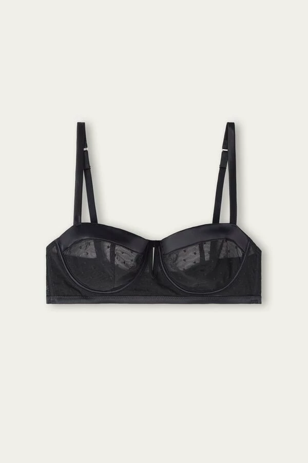 Flash Sale โ Intimissimi ๐ฉ Women Sexy Dot Com Balconette Bra Black โ๏ธ 6 Flash Sale โ Intimissimi ๐ฉ Women Sexy Dot Com Balconette Bra Black โ๏ธ - Image 4