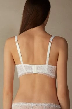 Outlet ๐ Intimissimi ๐ฉ Women Little Pleasures Daniela Balconette Bra Talc White/black ๐ 11 Outlet ๐ Intimissimi ๐ฉ Women Little Pleasures Daniela Balconette Bra Talc White/black ๐ -panties Sales Store RBD24504718 4B BI