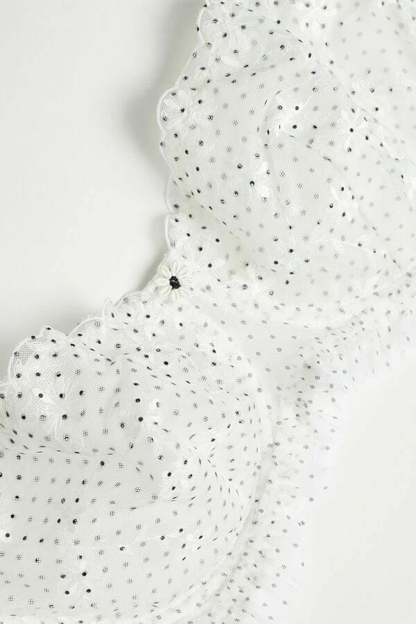Outlet ๐ Intimissimi ๐ฉ Women Little Pleasures Daniela Balconette Bra Talc White/black ๐ 6 Outlet ๐ Intimissimi ๐ฉ Women Little Pleasures Daniela Balconette Bra Talc White/black ๐ - Image 4