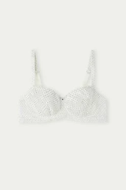 Outlet ๐ Intimissimi ๐ฉ Women Little Pleasures Daniela Balconette Bra Talc White/black ๐ 9 Outlet ๐ Intimissimi ๐ฉ Women Little Pleasures Daniela Balconette Bra Talc White/black ๐ -panties Sales Store RBD24504718 4B F