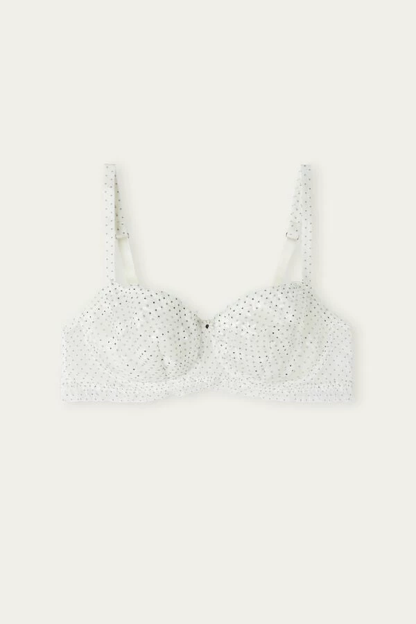 Outlet ๐ Intimissimi ๐ฉ Women Little Pleasures Daniela Balconette Bra Talc White/black ๐ 5 Outlet ๐ Intimissimi ๐ฉ Women Little Pleasures Daniela Balconette Bra Talc White/black ๐ - Image 3
