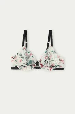 Hot Sale 🎉 Intimissimi 👩 Women Bloom & Blossom Sveva Balconette Bra Talc White Floral Print 😉 9 Hot Sale 🎉 Intimissimi 👩 Women Bloom & Blossom Sveva Balconette Bra Talc White Floral Print 😉 -panties Sales Store RBD2451869I F