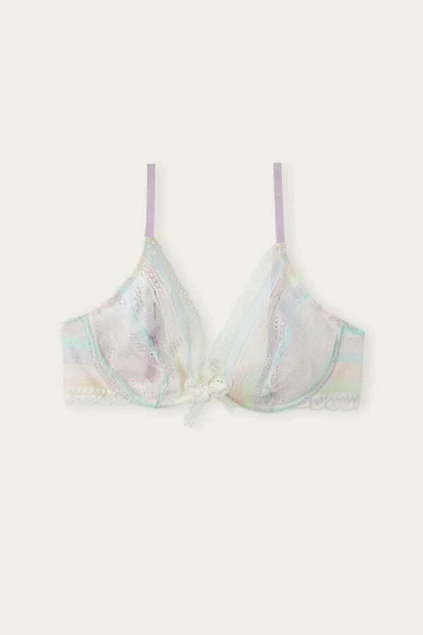 Best Sale ๐ Intimissimi ๐ฉ Women Colour Me Happy Giulia Balconette Bra Multicolor Stripes ๐ 5 Best Sale ๐ Intimissimi ๐ฉ Women Colour Me Happy Giulia Balconette Bra Multicolor Stripes ๐ - Image 3