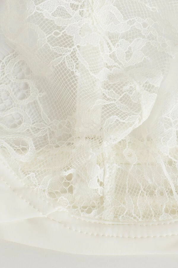 Best Pirce ⌛ Intimissimi 👩 Women Eternal Love Balconette Bra Talc White 👍 6 Best Pirce ⌛ Intimissimi 👩 Women Eternal Love Balconette Bra Talc White 👍 - Image 4