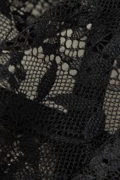 Outlet ✔️ Intimissimi 👩 Women Luxury Treats Balconette Bra Black 👍 -panties Sales Store RBD2475019 D1