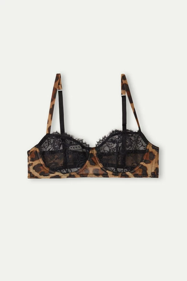 Flash Sale π Intimissimi π© Women Lady Animalier Balconette Bra Animal Print π 5 Flash Sale π Intimissimi π© Women Lady Animalier Balconette Bra Animal Print π - Image 3