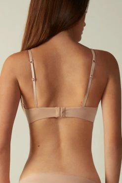 Promo ❤️ Intimissimi 👩 Women Giulia Balconette Bra In Ultralight Microfiber Silk Pink 🌟 -panties Sales Store RBD49G044 BI