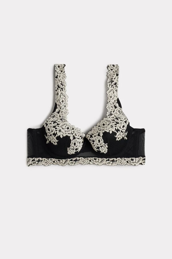 Wholesale โ Intimissimi ๐ฉ Women Pretty Flowers Sofia Balconette Bra Light Green/ivory ๐คฉ 5 Wholesale โ Intimissimi ๐ฉ Women Pretty Flowers Sofia Balconette Bra Light Green/ivory ๐คฉ - Image 3