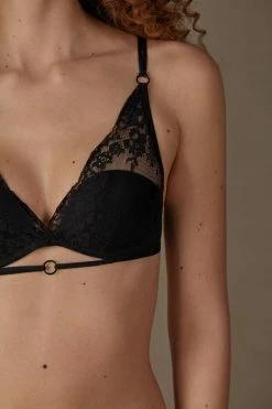 Budget ๐ฏ Intimissimi ๐ฉ Women Feeling Sexy Giorgia Balconette Bra Black โ