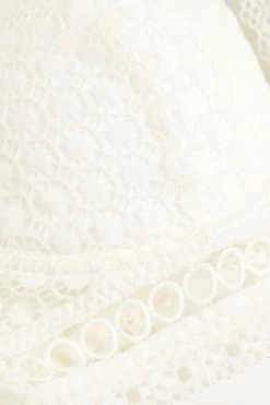 Deals 😀 Intimissimi 👩 Women Toujours L’Ajour Elena Balconette Bra Talc White 🔔