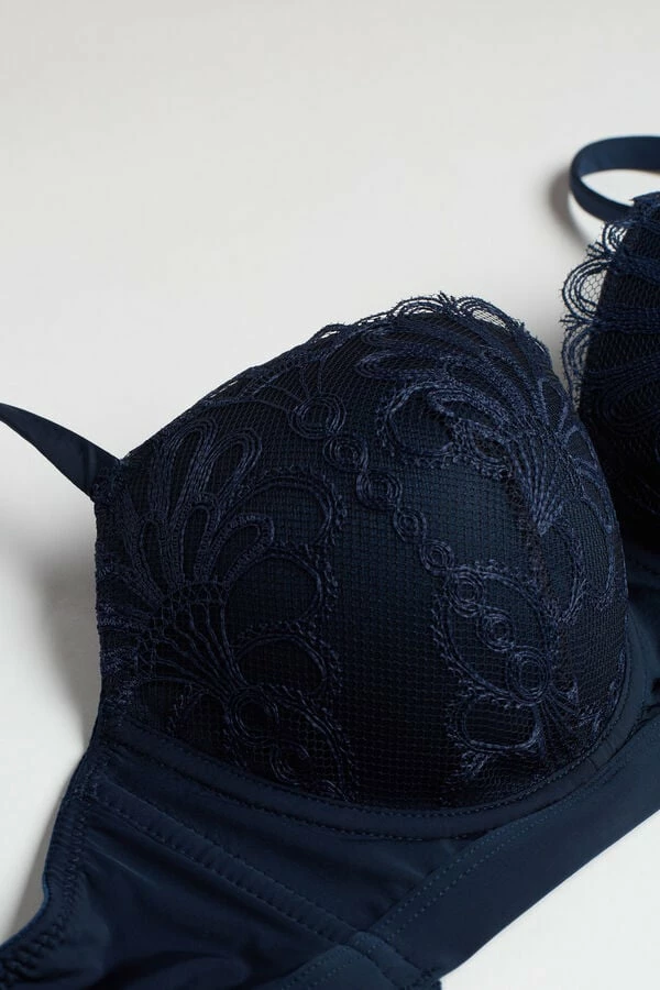 Wholesale 🌟 Intimissimi 👩 Women Romantic Life Sofia Balconette Bra Intense Blue ⭐ 7 Wholesale 🌟 Intimissimi 👩 Women Romantic Life Sofia Balconette Bra Intense Blue ⭐ - Image 5