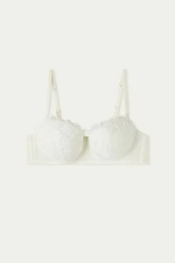Hot Sale โ๏ธ Intimissimi ๐ฉ Women Fly Me To The Moon Sofia Balconette Bra Talc White ๐ 9 Hot Sale โ๏ธ Intimissimi ๐ฉ Women Fly Me To The Moon Sofia Balconette Bra Talc White ๐ -panties Sales Store RID24472127 4B F