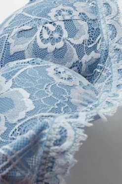 Best reviews of 😉 Intimissimi 👩 Women Floral Groove Sofia Balconette Bra Baby Blue/light Blue 😉 -panties Sales Store RID2454872I 4B D1