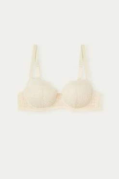 Deals βοΈ Intimissimi π© Women Romantic Heritage Sofia Balconette Bra Butter White 𧨠9 Deals βοΈ Intimissimi π© Women Romantic Heritage Sofia Balconette Bra Butter White 𧨠-panties Sales Store RID2462907I F
