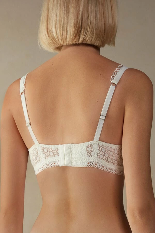 Outlet π Intimissimi π© Women Toujours LβAjour Sofia Balconette Bra Talc White π 4 Outlet π Intimissimi π© Women Toujours LβAjour Sofia Balconette Bra Talc White π - Image 2