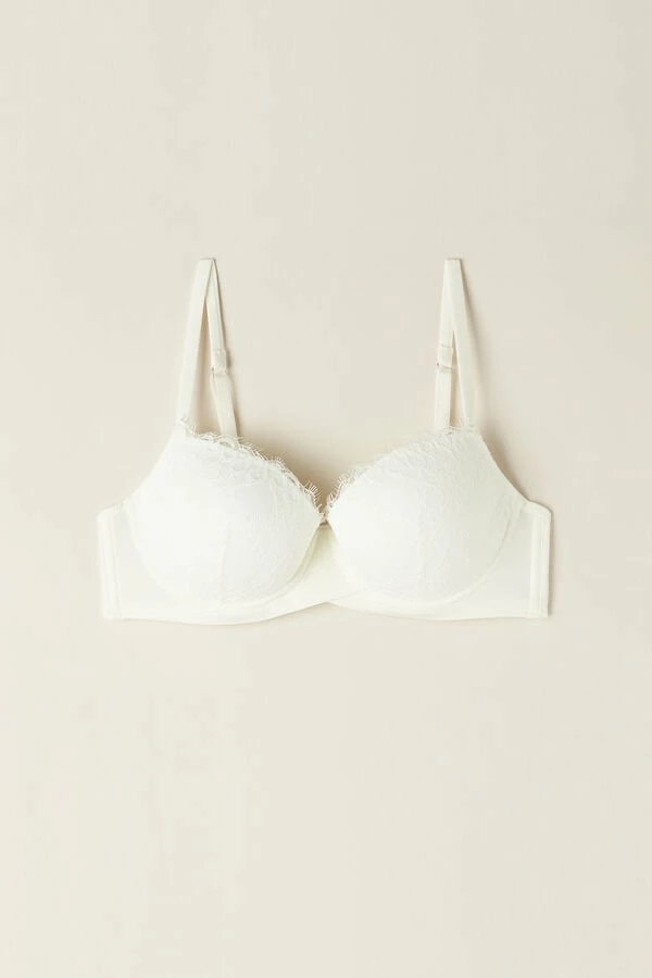 Buy β Intimissimi π© Women Eternal Love Sofia Balconette Bra Talc White π 5 Buy β Intimissimi π© Women Eternal Love Sofia Balconette Bra Talc White π - Image 3