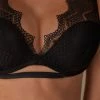 Cheapest 🥰 Intimissimi 👩 Women Giorgia Urban Nomad Balconette Bra Black 🔔 -panties Sales Store RID2474019 DT1W