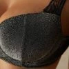 Wholesale 🔥 Intimissimi 👩 Women Shimmer All Night Love Sofia Balconette Bra Silver 👍 -panties Sales Store RID2482139J DT1W
