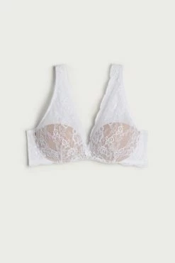 Flash Sale ๐ Intimissimi ๐ฉ Women Giorgia Lace Balconette Bra White ๐งจ 11 Flash Sale ๐ Intimissimi ๐ฉ Women Giorgia Lace Balconette Bra White ๐งจ -panties Sales Store RID91G 001 F