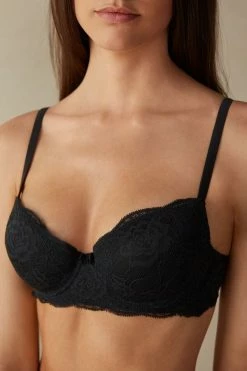 Promo 🥰 Intimissimi 👩 Women Sofia Lace Balconette Bra Soft Beige 👍