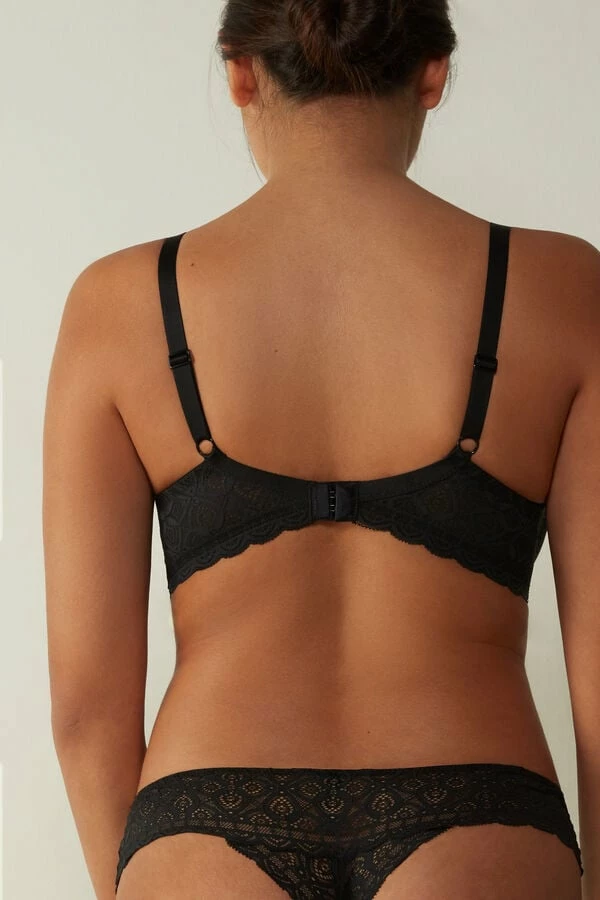 Buy π₯° Intimissimi π© Women Sofia Balconette Bra In Lace Intense Blue π 6 Buy π₯° Intimissimi π© Women Sofia Balconette Bra In Lace Intense Blue π - Image 4