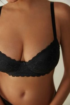 Buy ๐ฅฐ Intimissimi ๐ฉ Women Sofia Balconette Bra In Lace Intense Blue ๐