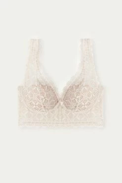 New 👍 Intimissimi 👩 Women Eleonora Balconette Bra In Lace Black 👏 -panties Sales Store RID96T2280 F