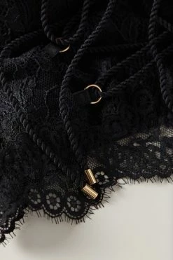 Coupon 😍 Intimissimi 👩 Women Loosen Heartstrings Monica Bandeau Bustier Black 😀 -panties Sales Store RIF2465019 D1