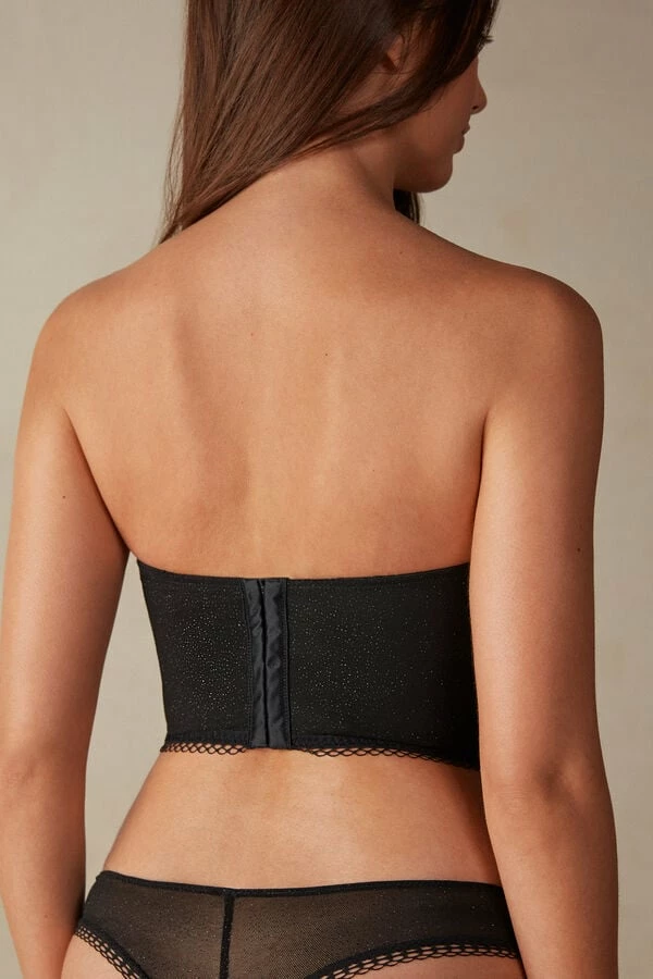 Promo ๐ Intimissimi ๐ฉ Women Under The Stars Anna Bandeau Bustier Black ๐ 4 Promo ๐ Intimissimi ๐ฉ Women Under The Stars Anna Bandeau Bustier Black ๐ - Image 2