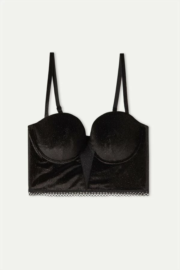 Promo ๐ Intimissimi ๐ฉ Women Under The Stars Anna Bandeau Bustier Black ๐ 5 Promo ๐ Intimissimi ๐ฉ Women Under The Stars Anna Bandeau Bustier Black ๐ - Image 3