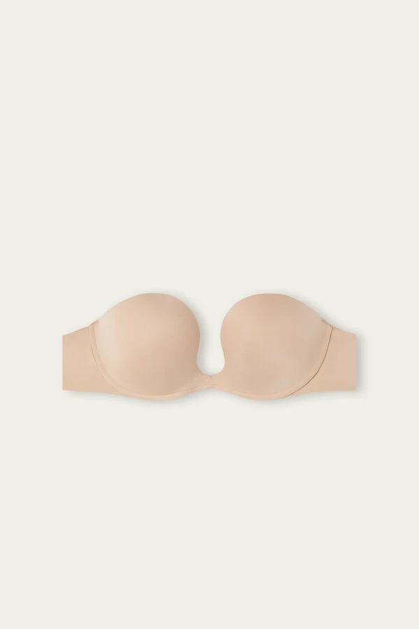 Wholesale ๐งจ Intimissimi ๐ฉ Women Monica Bandeau Bra In Ultralight Microfiber Medium Beige ๐ 6 Wholesale ๐งจ Intimissimi ๐ฉ Women Monica Bandeau Bra In Ultralight Microfiber Medium Beige ๐ - Image 4