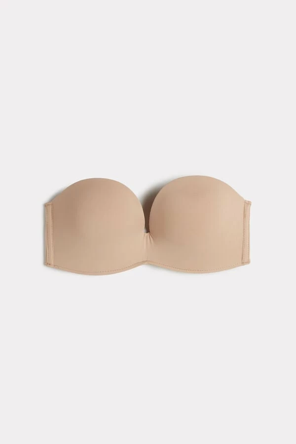 New ๐ Intimissimi ๐ฉ Women Laura Microfiber Bandeau Bra Dark Beige ๐งจ 4 New ๐ Intimissimi ๐ฉ Women Laura Microfiber Bandeau Bra Dark Beige ๐งจ - Image 3