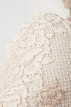 Cheapest ⌛ Intimissimi 👩 Women Pretty Flower Bellissima Push-up Bra Black 🥰 -panties Sales Store RP1294L2280 D1