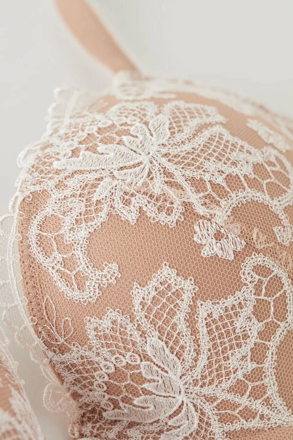New π Intimissimi π© Women Elettra Lovely Day Super Push-up Bra Soft Beige/talco β 6 New π Intimissimi π© Women Elettra Lovely Day Super Push-up Bra Soft Beige/talco β - Image 4