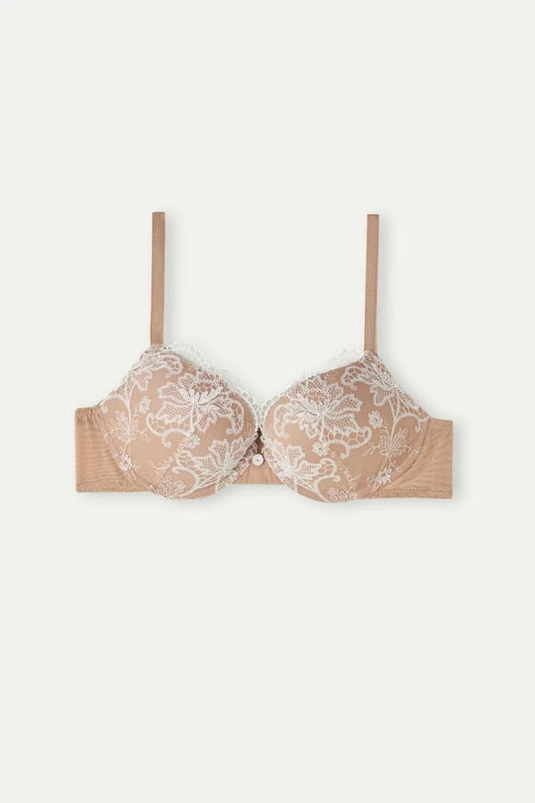 New π Intimissimi π© Women Elettra Lovely Day Super Push-up Bra Soft Beige/talco β 5 New π Intimissimi π© Women Elettra Lovely Day Super Push-up Bra Soft Beige/talco β - Image 3