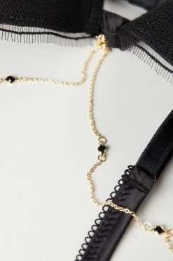 Best Sale 🤩 Intimissimi 👩 Women Luxury Treats Bellissima Push-up Bra Black ❤️ -panties Sales Store RPD2475019 D1