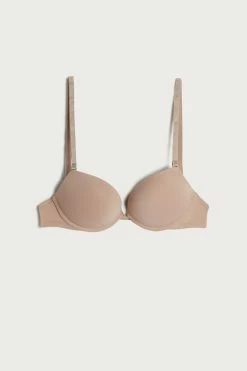 Buy 😀 Intimissimi 👩 Women Silvia Multifunction Push-up Bra In Microfiber Silk Pink 🔔 -panties Sales Store RPD50V 044 F