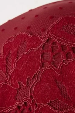 Coupon 🥰 Intimissimi 👩 Women Pretty Iconic Gioia Super Push-up Bra 🍬 Candy Apple Red 😉 -panties Sales Store RPS24419888 D1