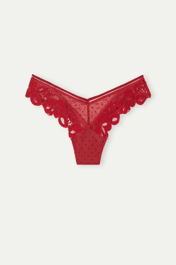 Discount ๐ Intimissimi ๐ฉ Women Pretty Iconic โ80s Style Brazilian ๐ฌ Candy Apple Red โค๏ธ 5 Discount ๐ Intimissimi ๐ฉ Women Pretty Iconic โ80s Style Brazilian ๐ฌ Candy Apple Red โค๏ธ - Image 3