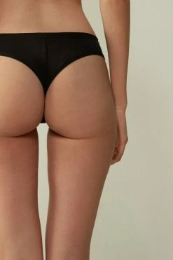 Top 10 🛒 Intimissimi 👩 Women Brazilian Panties In Ultralight Supima® Cotton White 😍 -panties Sales Store SBD11A019 BI