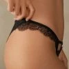 Cheapest 🛒 Intimissimi 👩 Women Your Private Party Brazilian Black/gold 🤩 -panties Sales Store SBD2479138J DT1W