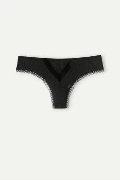 Hot Sale ๐งจ Intimissimi ๐ฉ Women Under The Stars Brazilian Black ๐ 9 Hot Sale ๐งจ Intimissimi ๐ฉ Women Under The Stars Brazilian Black ๐ -panties Sales Store SBD2483019 F