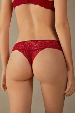 Promo ๐ Intimissimi ๐ฉ Women Lace Cheeky Briefs Red ๐ 9 Promo ๐ Intimissimi ๐ฉ Women Lace Cheeky Briefs Red ๐ -panties Sales Store SBD91P1473 BI