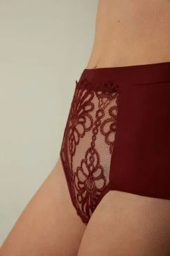 Deals 🔔 Intimissimi 👩 Women Romantic Life Hipster Brazilian Dark Red 😍