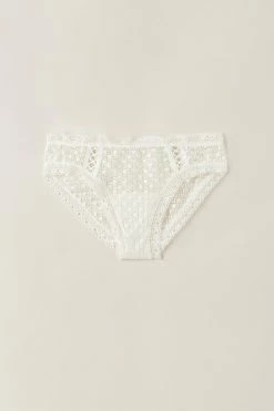 Promo 👏 Intimissimi 👩 Women Toujours L’Ajour Panties Talc White 😍 -panties Sales Store SID24692127 F
