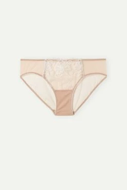 Discount 🔥 Intimissimi 👩 Women Lovely Day Brief Soft Beige/talco 👍 -panties Sales Store SID2470989I F