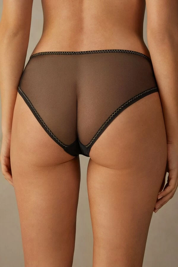 Cheap π₯° Intimissimi π© Women A Touch Of Light Panties Black π 4 Cheap π₯° Intimissimi π© Women A Touch Of Light Panties Black π - Image 2