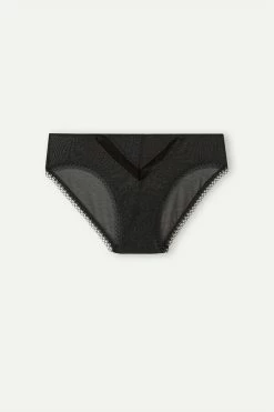 Cheap 🥰 Intimissimi 👩 Women Under The Stars Panties Black 🤩 -panties Sales Store SID2483019 F