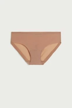 Best Sale 🤩 Intimissimi 👩 Women Invisible Touch Briefs Black 😉 -panties Sales Store SID95A 417I F